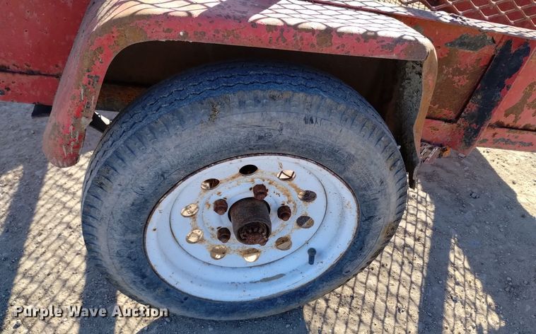 image for item EH0051 Shop built utility trailer