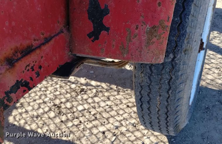 image for item EH0051 Shop built utility trailer