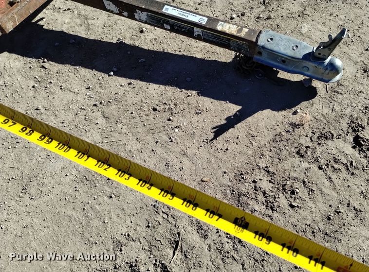 image for item EH0051 Shop built utility trailer