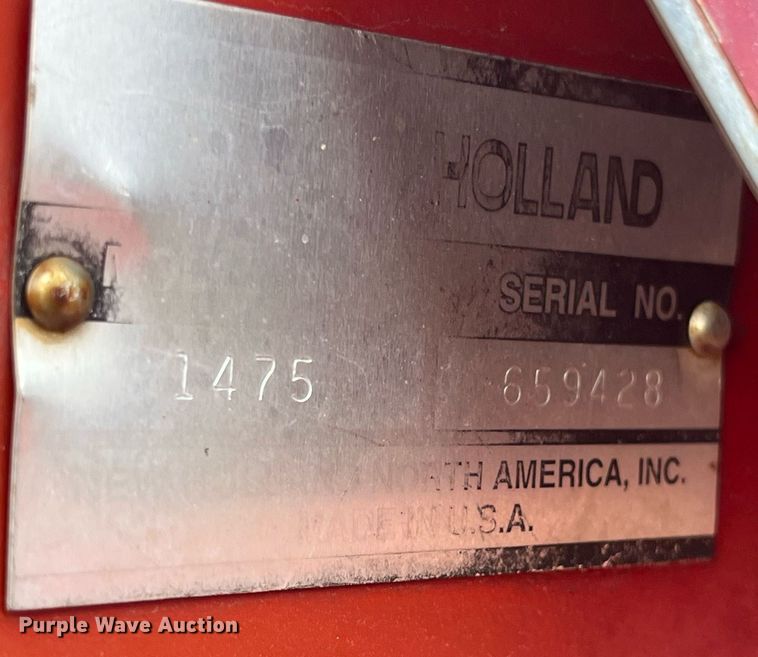 image for item EH2931 New Holland 1475 2300 Series swather / windrower