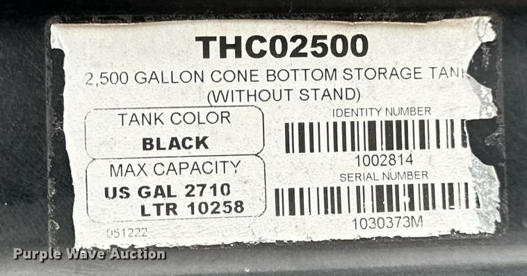 image for item EH7365 Duo-Lift  DC6050 double cone nurse tank trailer