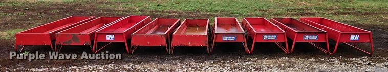 image for item EI8546 (9) B&W feed bunks