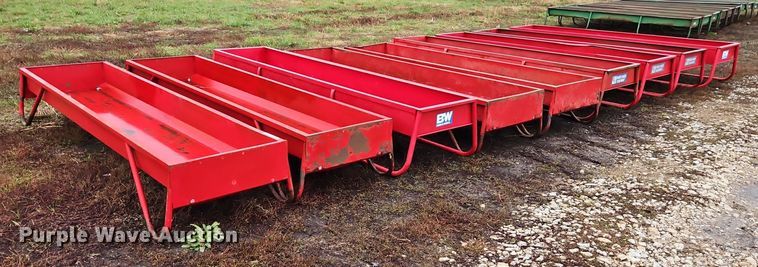image for item EI8546 (9) B&W feed bunks