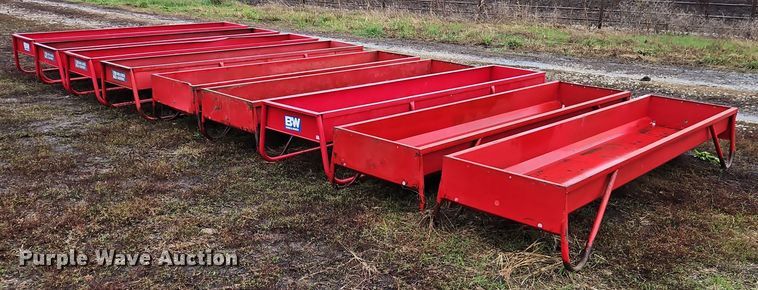 image for item EI8546 (9) B&W feed bunks