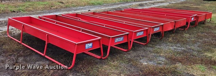 image for item EI8546 (9) B&W feed bunks