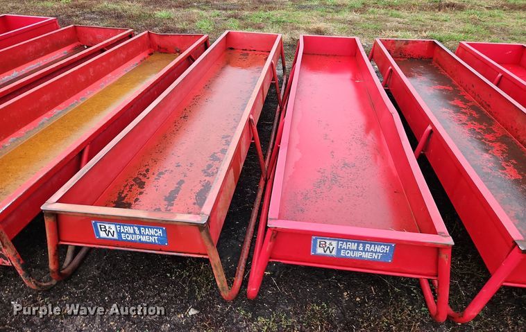image for item EI8546 (9) B&W feed bunks