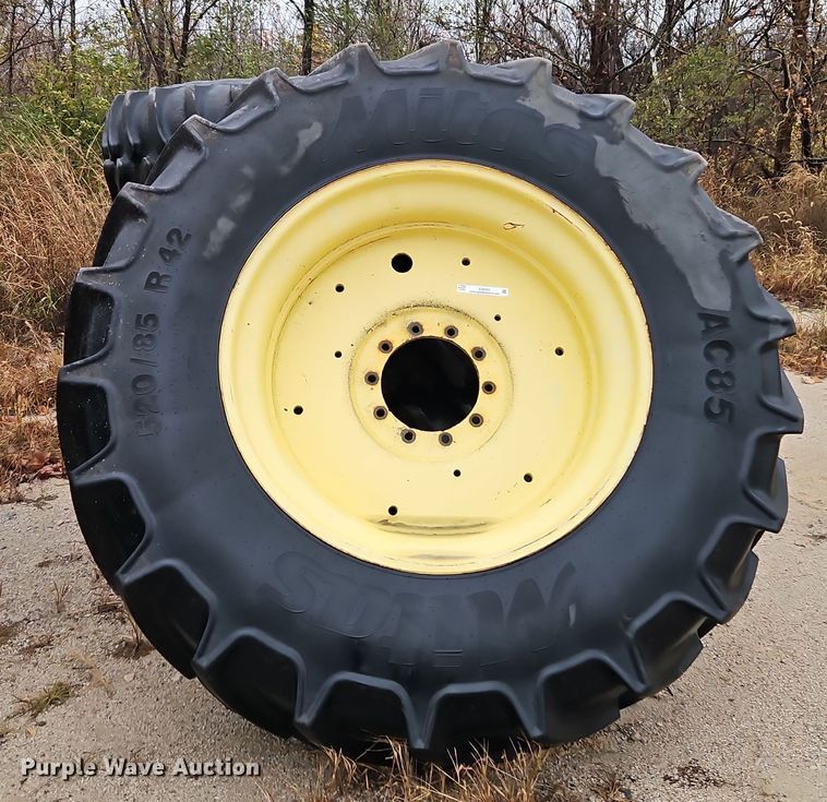 image for item EI8560 Mitas AC85 tires and wheels