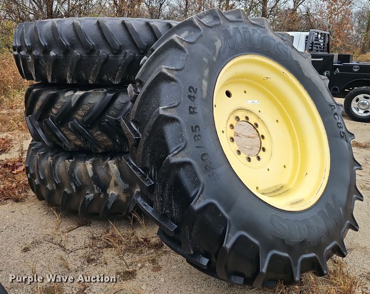 image for item EI8560 Mitas AC85 tires and wheels