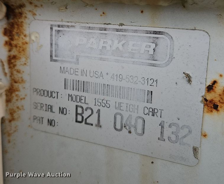 image for item EI8635 Parker 1555 seed tender