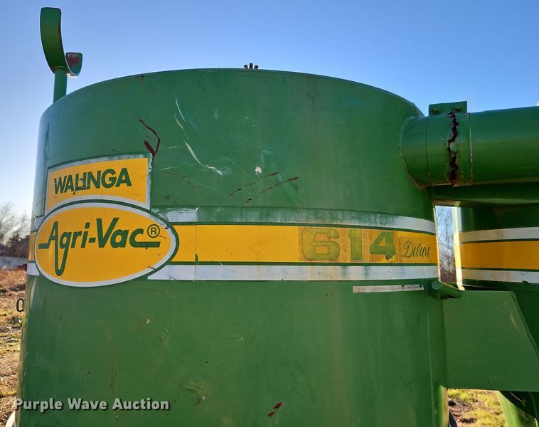 image for item EI8652 (2) Walinga Agri-Vac 614 Deluxe grain vacuums