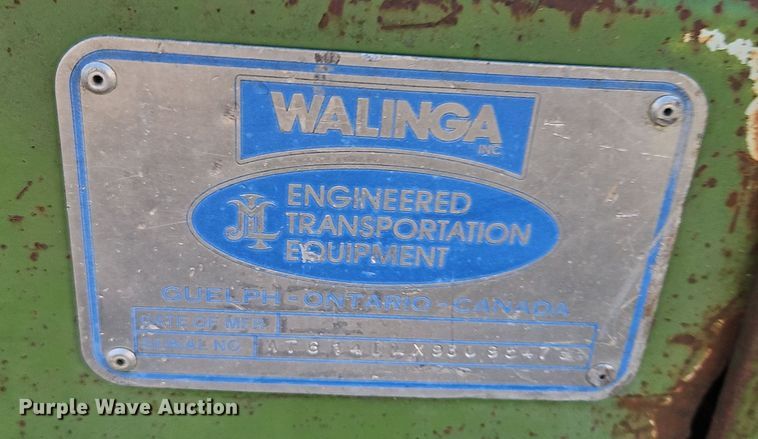 image for item EI8652 (2) Walinga Agri-Vac 614 Deluxe grain vacuums