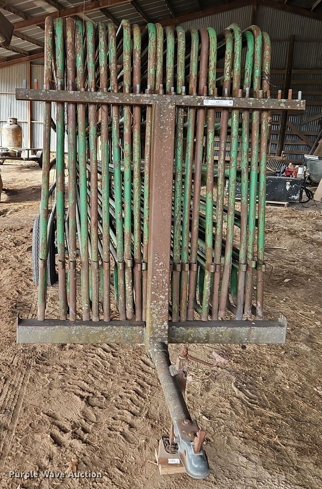 image for item EI8717 Livestock panel trailer