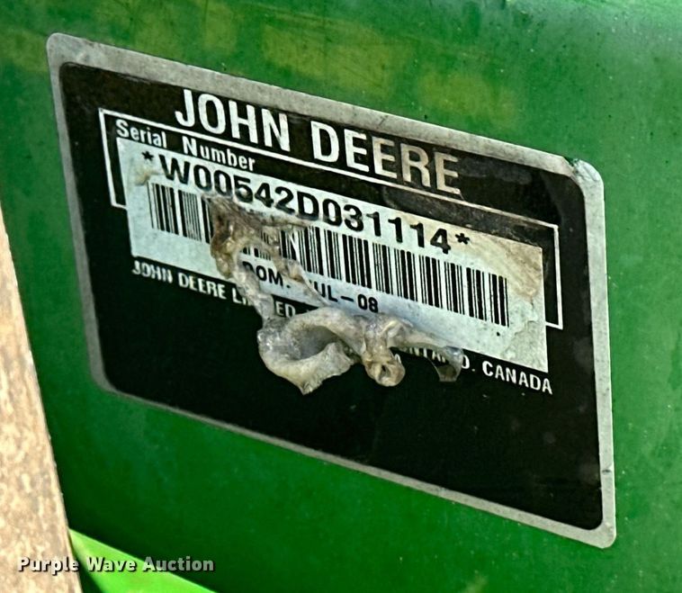 image for item EJ5168 2008 John Deere 5325 MFWD tractor