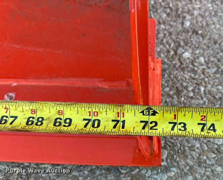 image for item EJ5176 Kubota M1811 loader bucket