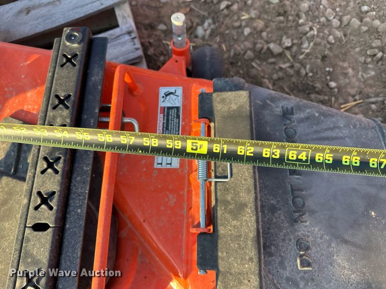 image for item EJ5196 2021 Kubota RCK60D-26BX mower deck