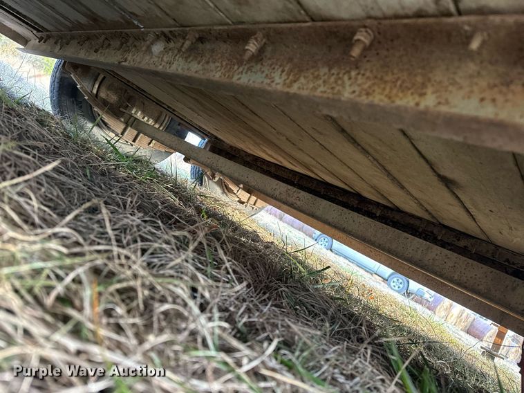 image for item EJ5224 Shop built  Livestock trailer