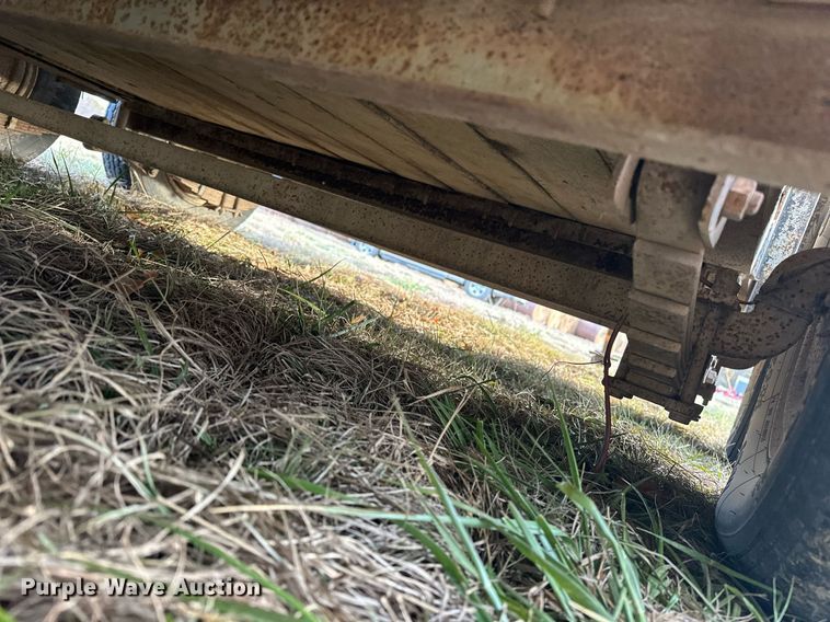 image for item EJ5224 Shop built  Livestock trailer