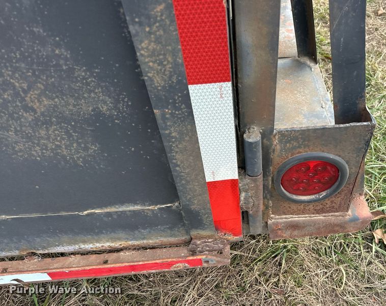 image for item EJ5224 Shop built  Livestock trailer