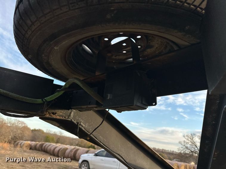 image for item EJ5224 Shop built  Livestock trailer