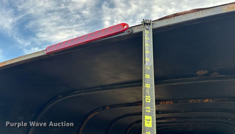 image for item EJ5224 Shop built  Livestock trailer