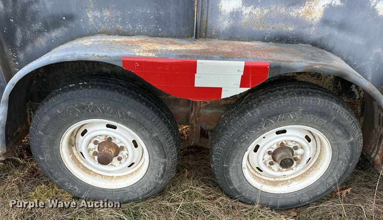 image for item EJ5224 Shop built  Livestock trailer