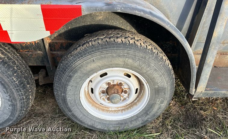 image for item EJ5224 Shop built  Livestock trailer