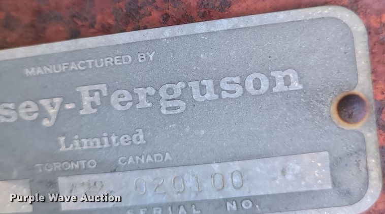 image for item EJ8109 Massey Ferguson  36 hay rake