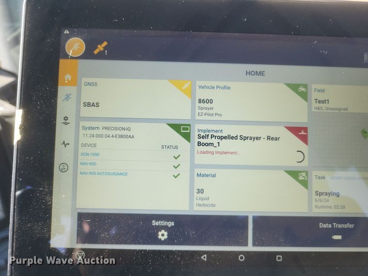 image for item EJ8119 2001 Willmar Eagle 8600 sprayer