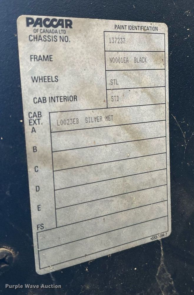 image for item EM0006 2006 Kenworth T300 feed delivery truck