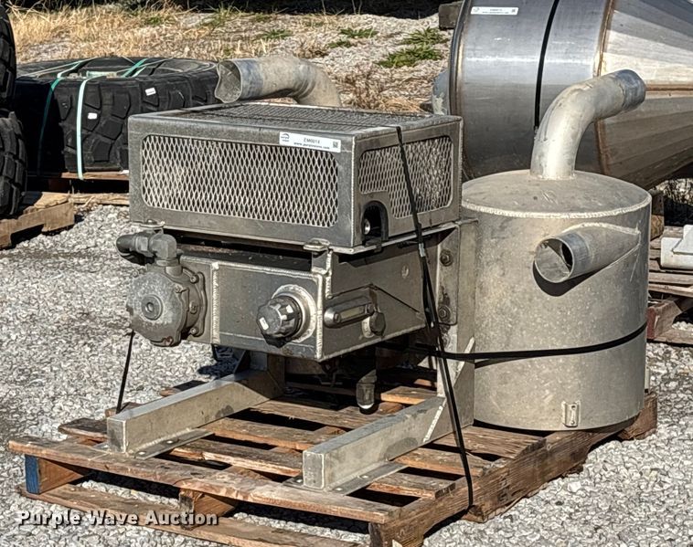 image for item EM0014 Shop built hydraulic oil cooler