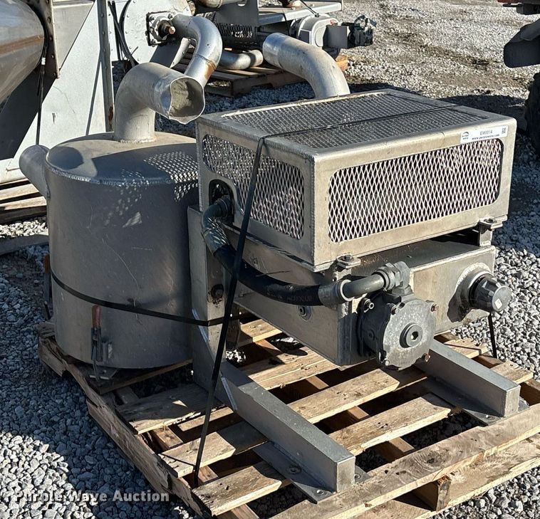 image for item EM0014 Shop built hydraulic oil cooler