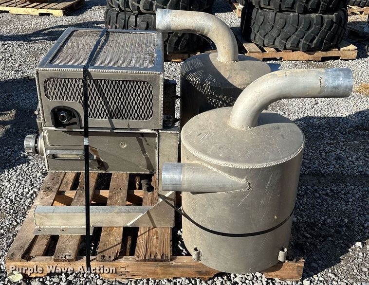 image for item EM0014 Shop built hydraulic oil cooler