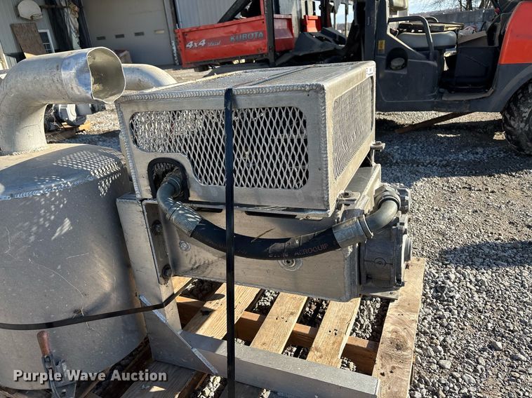 image for item EM0014 Shop built hydraulic oil cooler