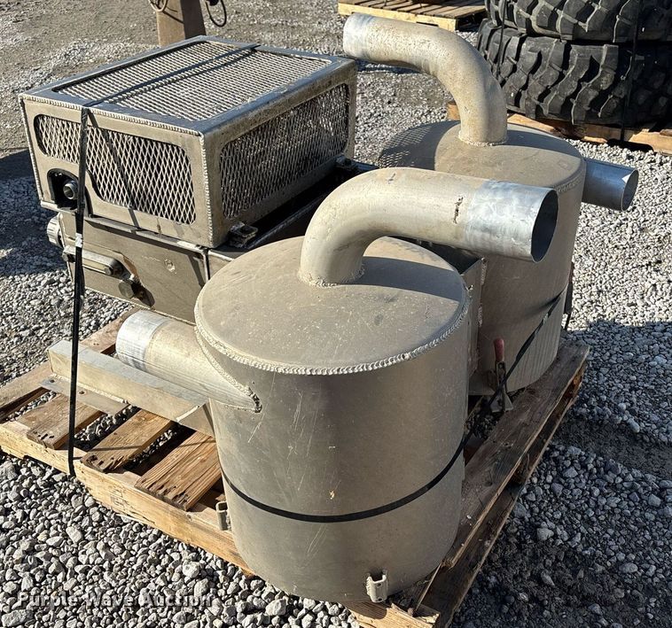 image for item EM0014 Shop built hydraulic oil cooler