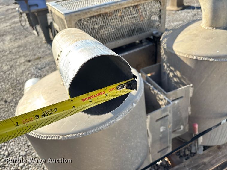 image for item EM0014 Shop built hydraulic oil cooler