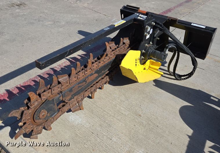 image for item EQ2507 Digga BFT2-000001 skid steer trencher