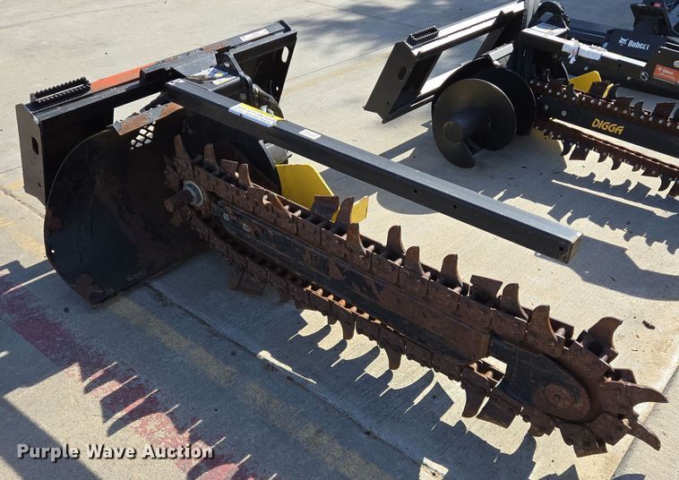 image for item EQ2507 Digga BFT2-000001 skid steer trencher