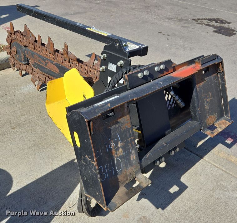 image for item EQ2507 Digga BFT2-000001 skid steer trencher