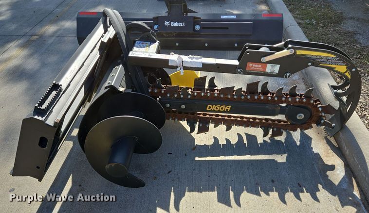 image for item EQ2508 Digga BFT-000017 skid steer trencher