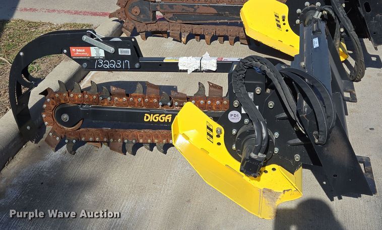 image for item EQ2508 Digga BFT-000017 skid steer trencher