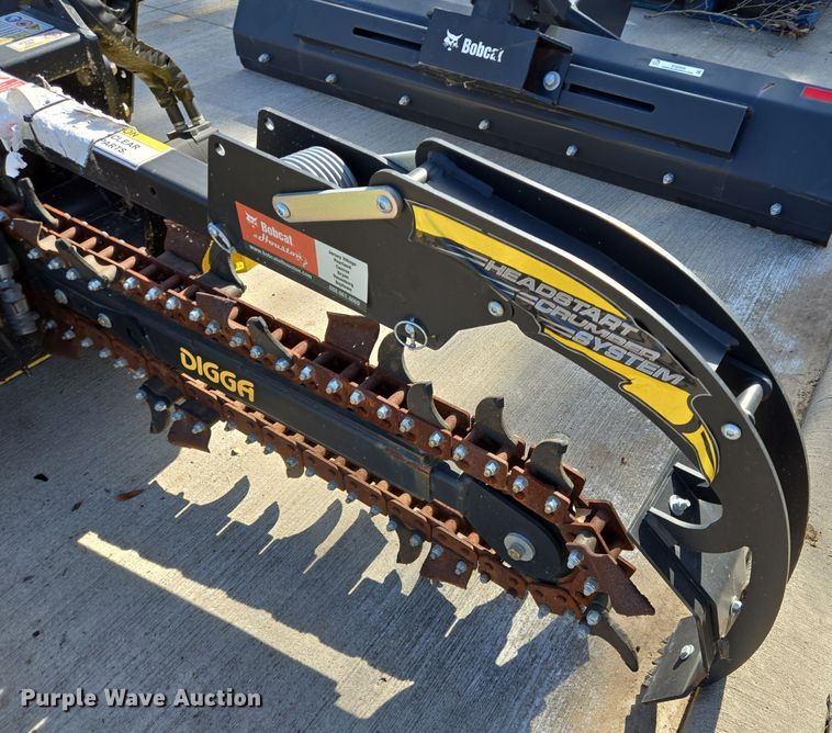 image for item EQ2508 Digga BFT-000017 skid steer trencher