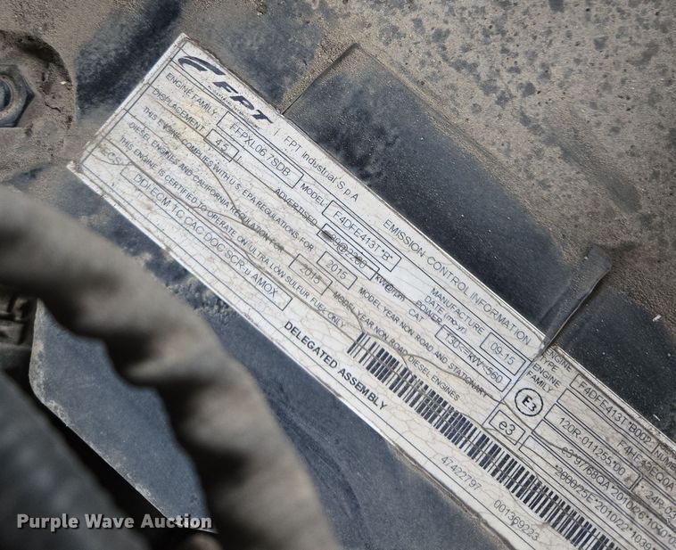 image for item EQ3654 2015 New Holland  TS6 MFWD tractor