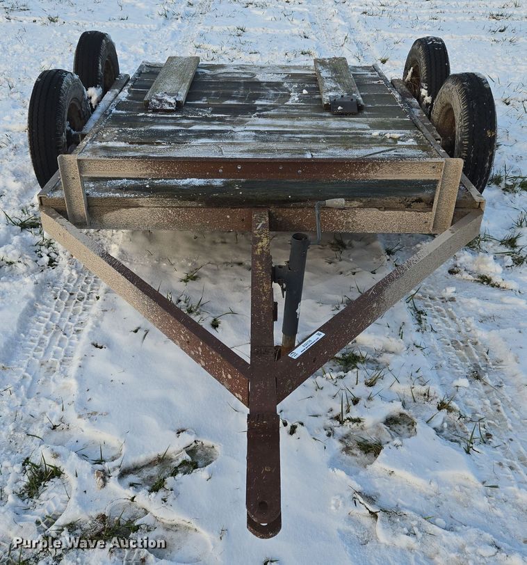 image for item EQ3725 1982 Shop built utility trailer