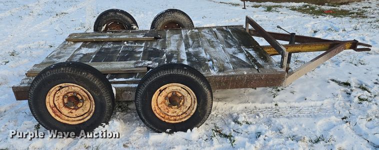 image for item EQ3725 1982 Shop built utility trailer