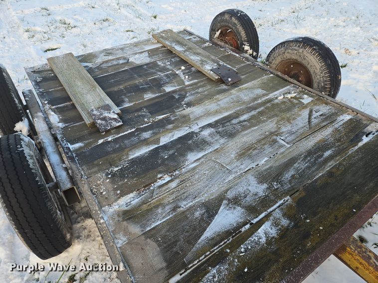 image for item EQ3725 1982 Shop built utility trailer