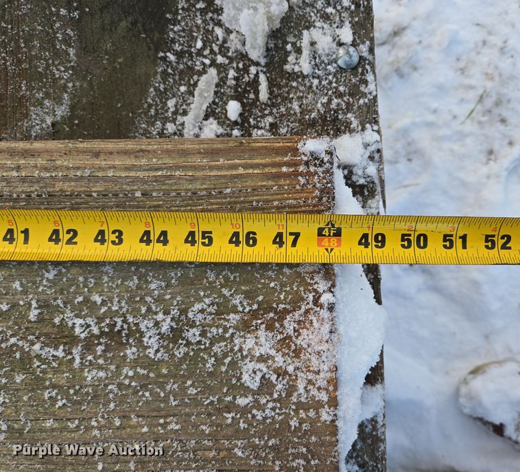 image for item EQ3725 1982 Shop built utility trailer