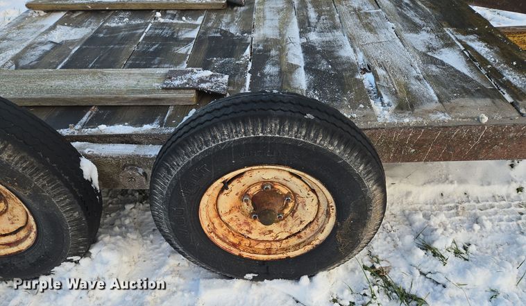 image for item EQ3725 1982 Shop built utility trailer