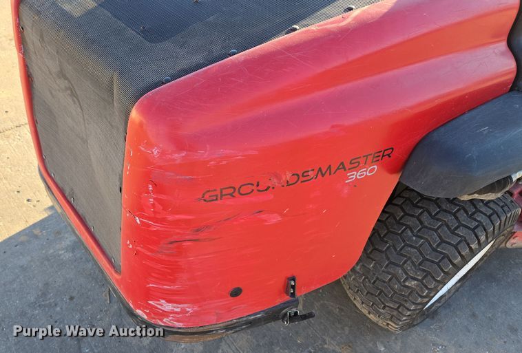 image for item EQ3763 2011 Toro  Groundsmaster 360 lawn mower