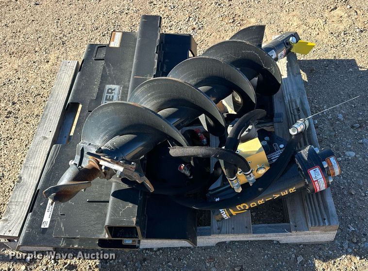 image for item ER4629 Danuser T3 skid steer post driver