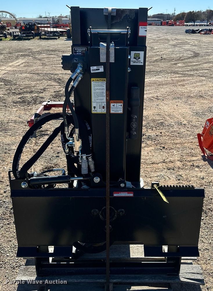 image for item ER4630 Danuser SM40 skid steer post driver